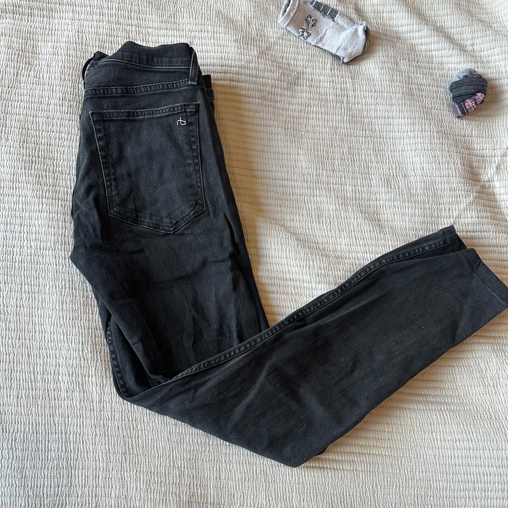Rag and bone dark wash jeans fit 2 31x30